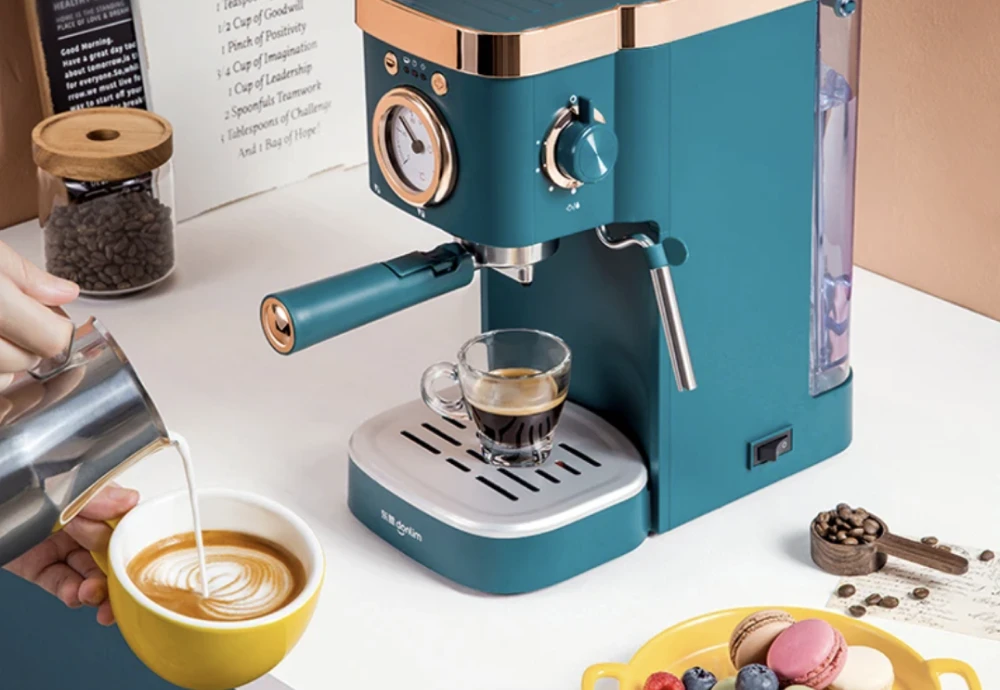 espresso machine with wand